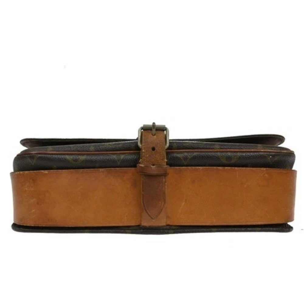 LOUIS VUITTON Cartouchiere GM Shoulder Bag Monogram Leather Brown M51252 31CA318 - Picture 6 of 16